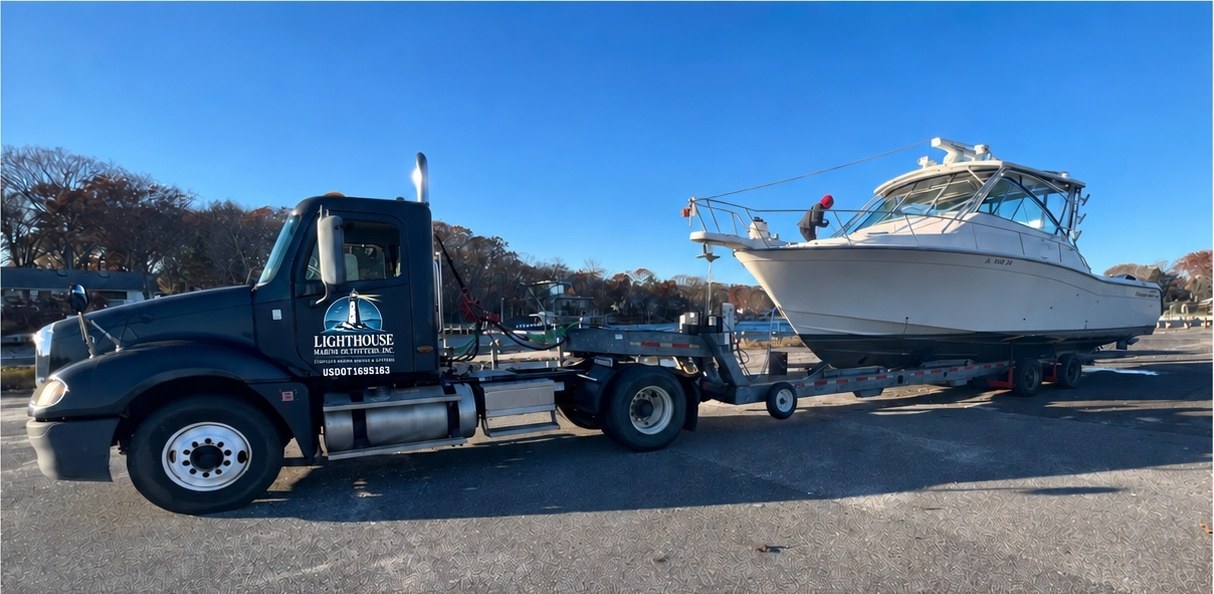 Lighthouse Marine Outfitters boat delivery and relocation